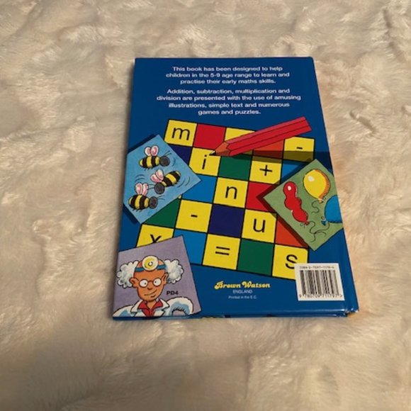 2/$30 Fun With Numbers Hardcover Math Skills Book - Picture 3 of 4
